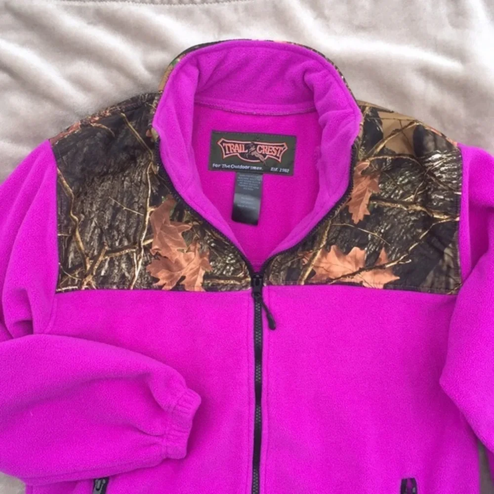 Trail Crest Fleece Zip-Up, Size Small